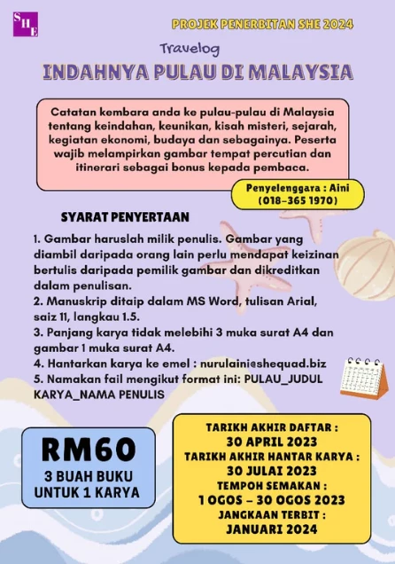 Projek Penerbitan Travelog Indahnya Pulau Di Malaysia-img