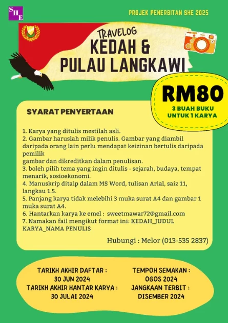 Projek Penerbitan Travelog Kedah & Pulau Langkawi-img